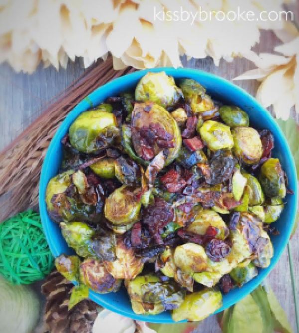 bacon-cranberry-roasted-brussel-sprouts